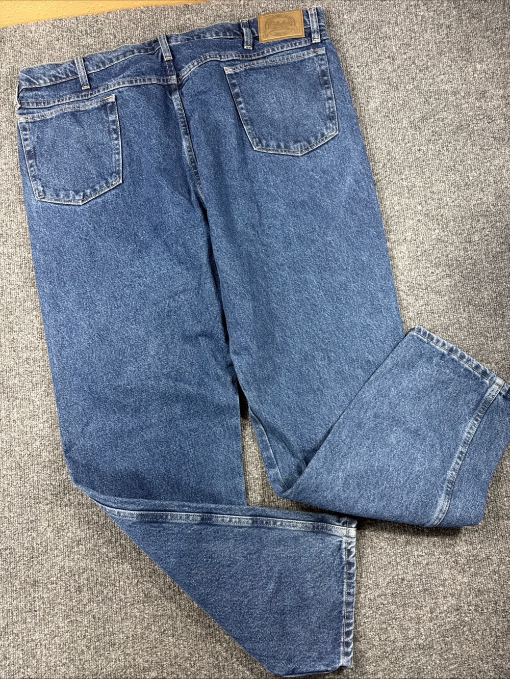 Cabelas Blue Jeans Style 905100D 5 Pocket Roughneck Relax Cut Mens 44/32